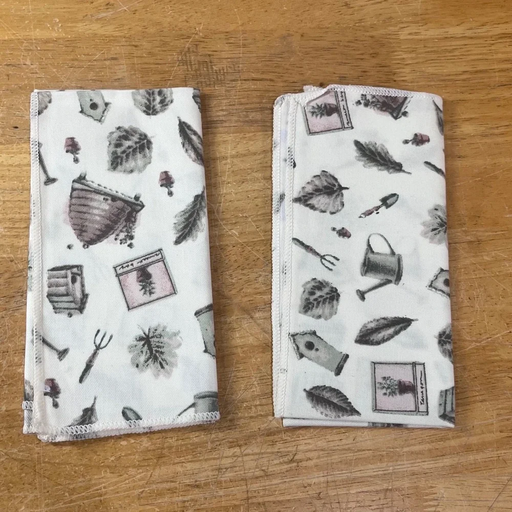 Vtg Naturewood Garden Beehive Placemats Napkins Set 4 Cottagecore Made in USA